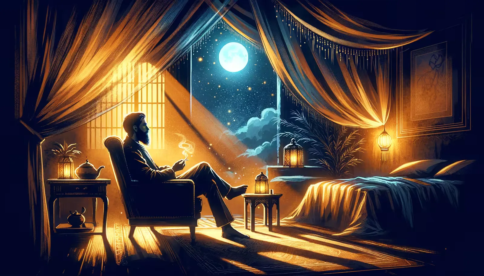 Noches acogedoras con Deep Voice Daddy — ASMR novio somnoliento, susurros y tarareos