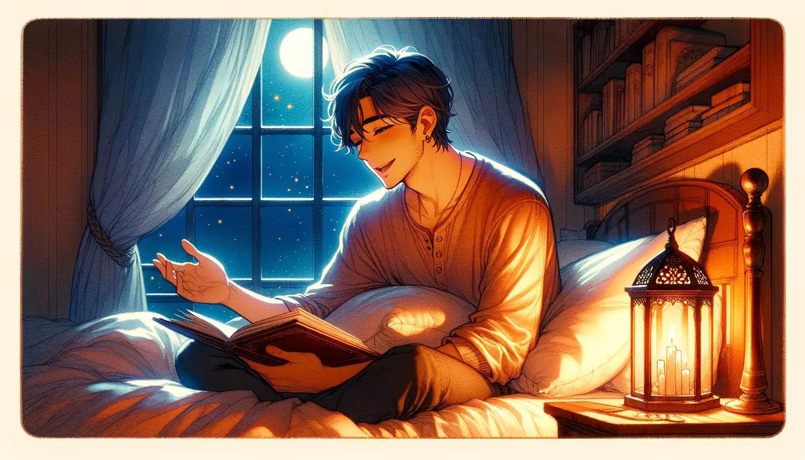 Lass mich dir eine Geschichte erzählen, Liebling… Bedtime Boyfriend ASMR — Deep Voice Daddy